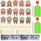 15-Piece Christmas Diamond Painting Keychains & Ornaments – 5D DIY Hot Cocoa Candy Diamond Art, Holiday Crafts for Kids
